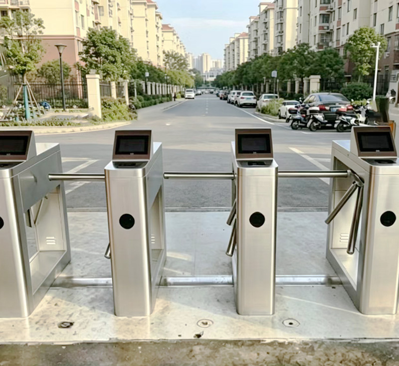 Waterproof Anti-tailgating residential tripod turnstile
