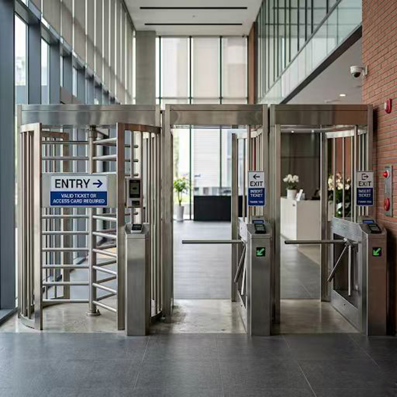 Museum High-Security Full Height Turnstile Museum high-security full height turnstile