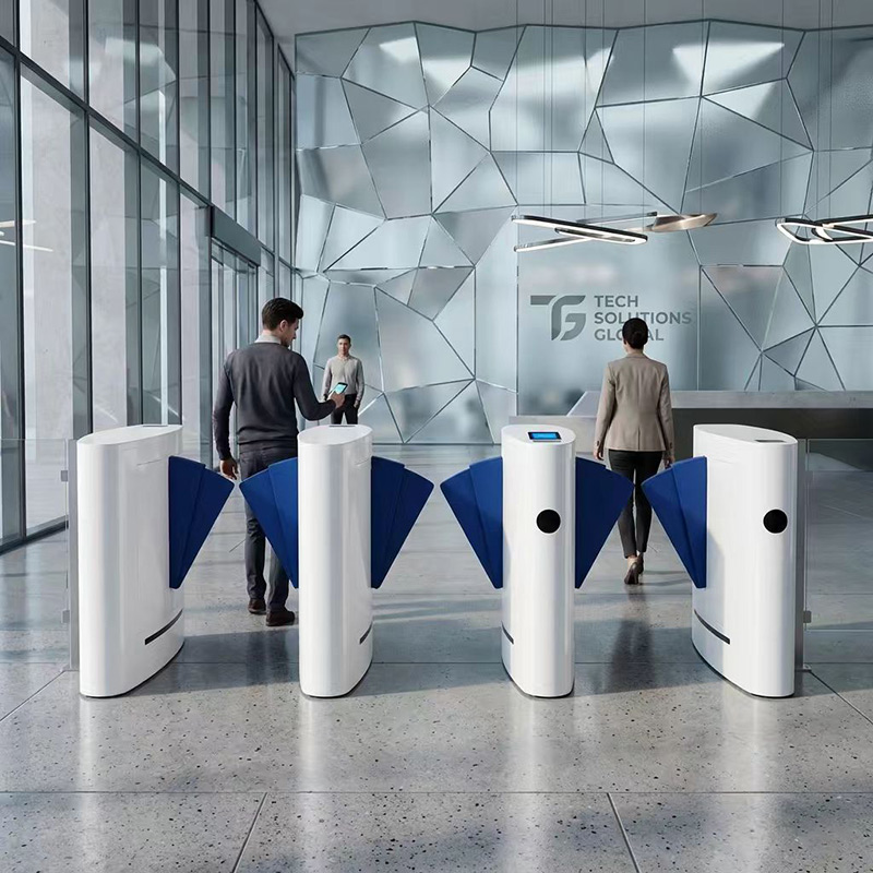 Butterfly Bi Folding Barrier Speed Gate Butterfly bi folding barrier speed gate